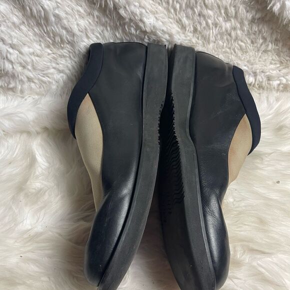 Jordan Two3 Cavvy Mens SZ 18 US Black leather & beige textile Slip-on Loafers - Picture 5 of 11